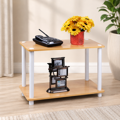 2-Tier Wood Plant Display Stand